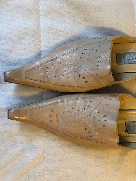 Kozene spicate pantofle 36 roland, 36