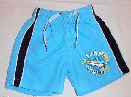 392.kraťásky se žralokem 6-9 měs., early days,74