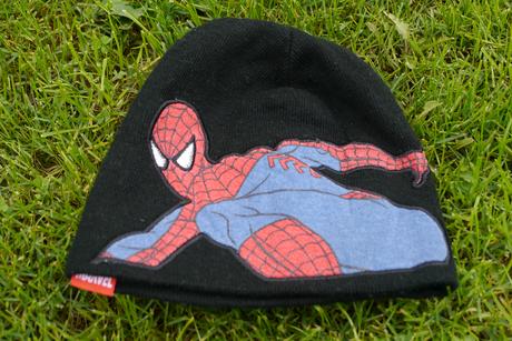 Velmi tepla cepice se spidermann, h&m,122