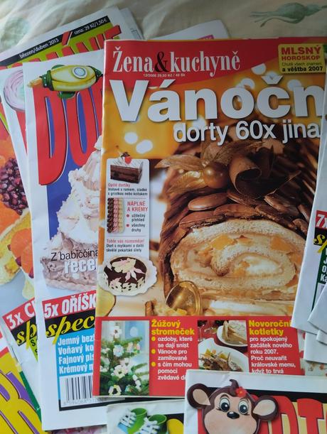 Sada časopisů dorty,