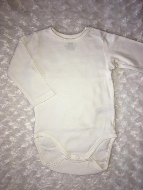 Bílé body h&m, h&m,68