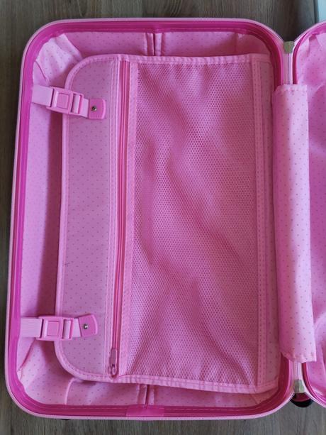 Dívčí cestovní kufr skořepinový, 