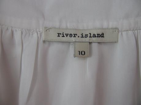 Letní bílá halenka, river island,36