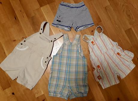 Kraťásky laclové - vel. 86, 86