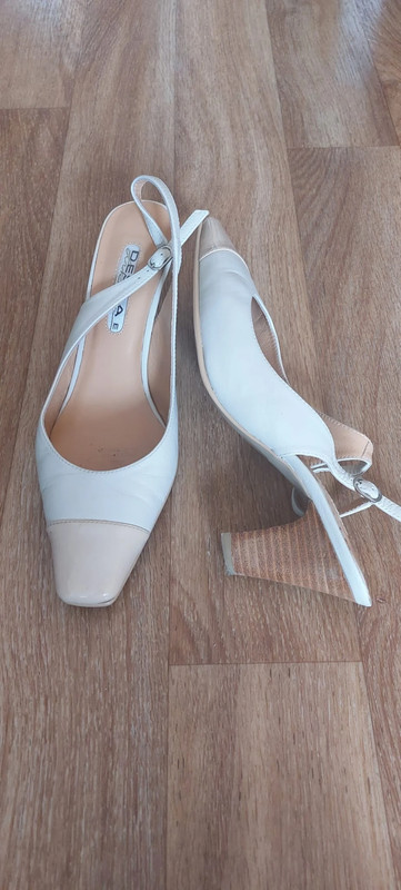 Kožené lodičky s volnou patou deska vel. 38, 38