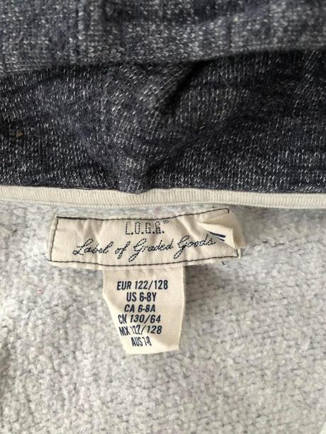 Prodám mikinu l.o.g.g vel.122/128, l.o.g.g.,122