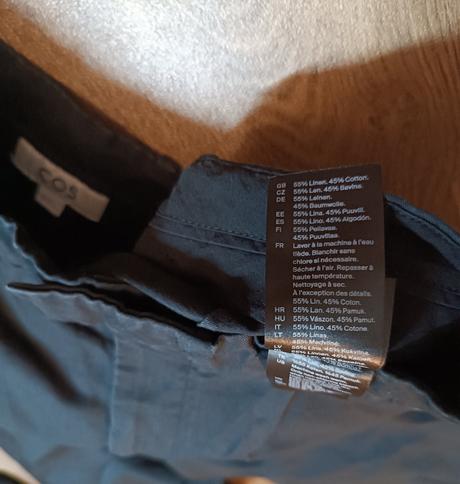 Černé kalhoty cos, vel. 44 (s), cos,s