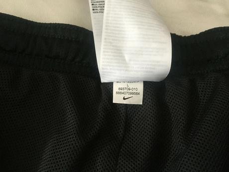 Vel. l černé sportovní kalhoty s kapsami, nike,l