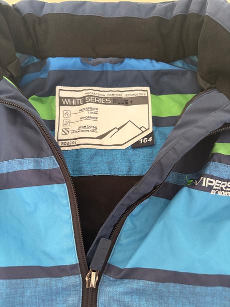 Zimni bunda a kalhoty 158, 158