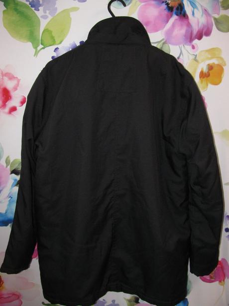 Pánský 3/4 zimní černý kabát, bay,l