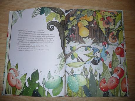 Dětská kniha "kamarádi z kouzelného lesa",