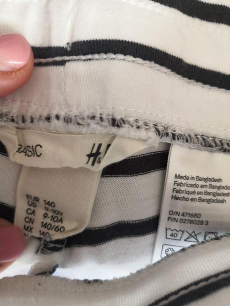 Kraťasy & šortky h&m vel. 140, h&m,140