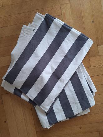 Závěs závěsy pruhy, 