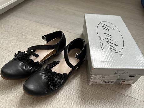 Dívčí černé baleríny john garfield, vel. 31, john garfield,31