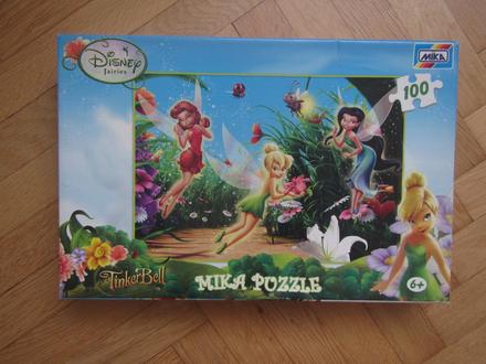 Mika puzzle 100 disney víly tinker bell,