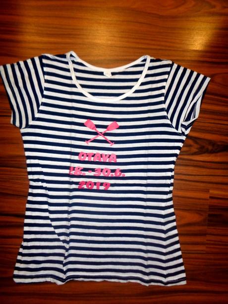 Tričko pro vodáky - tým nevěsty, l