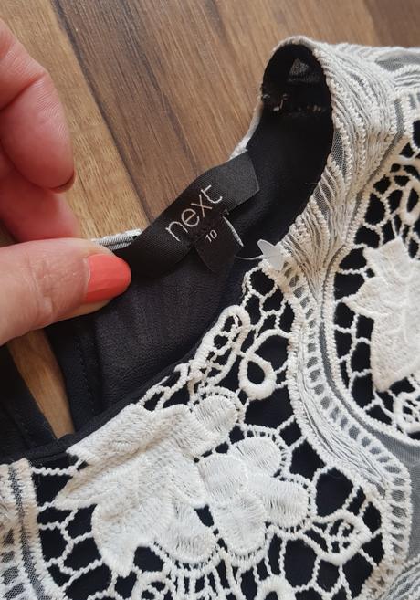 Krajkový top, next,m