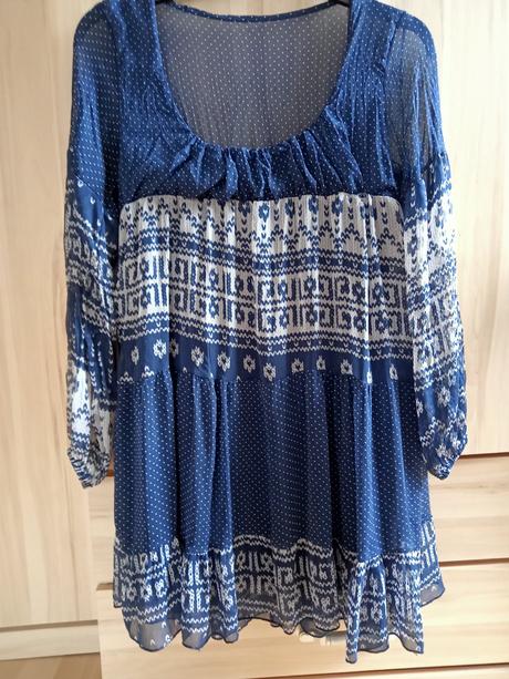 Dámská lehoučká letní tunika vel. 42/l, l