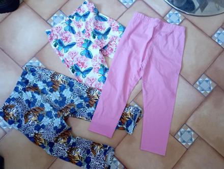 3x 3/4ní legíny lily grey - 146, 146