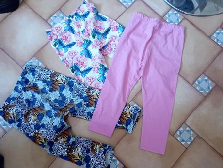 3x 3/4ní legíny lily grey - 146, 146