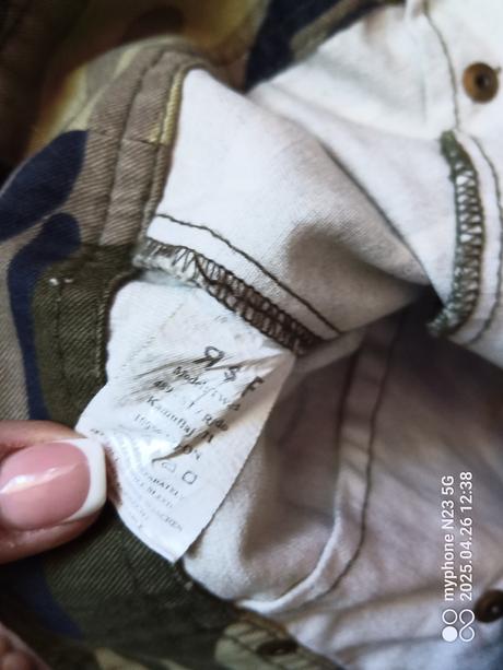 Bunda tm maskáč zn."rsr" vel."l", l