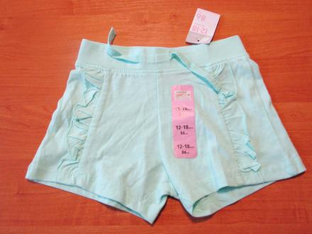 Dívčí šortky vel 86, primark,86