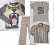 I127denim džíny + op266mikina + am47košile + ao260, 140