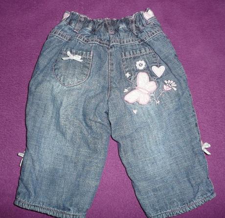 Kalhoty zateplené, 68