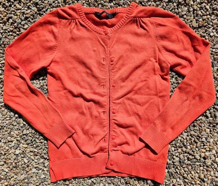 M140	dívčí svetr vel. 134-140, tchibo,134