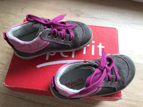 Celoroční kotníčková kožená obuv superfit, superfit,22