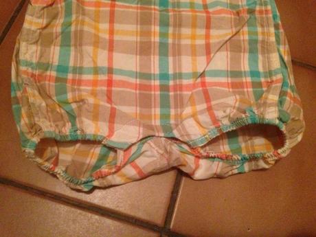 Overal proužky, h&m,62