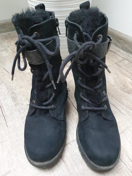 Dívčí semišové kozačky, graceland,32