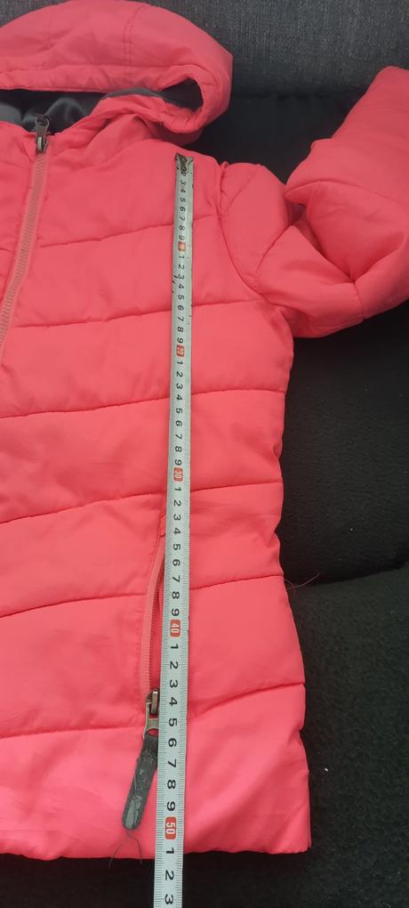 Dívčí zimní bunda vel. 8/9 let., 128