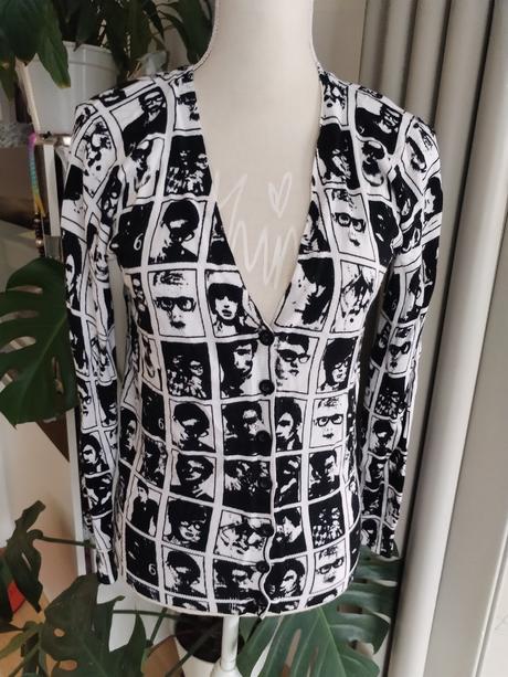 Svetr s originálním potiskem vel.m-l, m