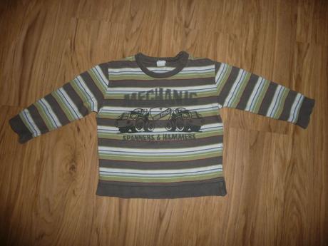 Triko s auty od bhs na 2 roky- vel. 92, bhs,92
