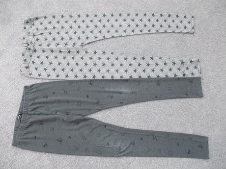 2x legíny / legínky, vel.152, 152