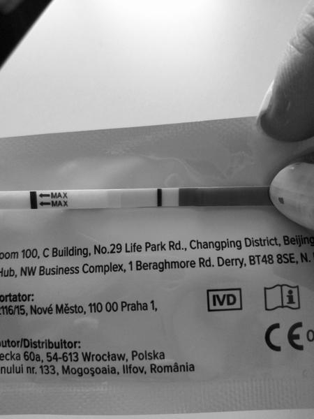 Je výsledek těhotenského testu pozitivní?