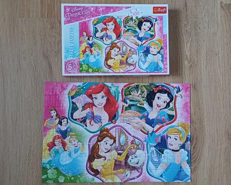 Puzzle disney princess 100 dilku,