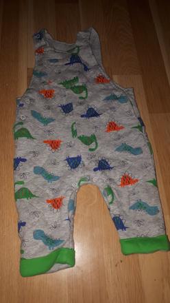 Zateplené lacláče s dinosaury vel 68, pepco,68