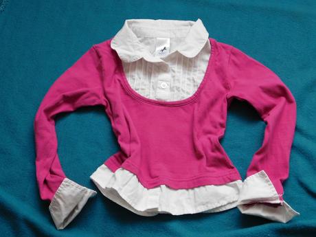 Triko dlouhý rukáv 2 v 1, palomino,110