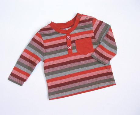 H1182 pruhované chlapecké triko vel. 56, tu,56