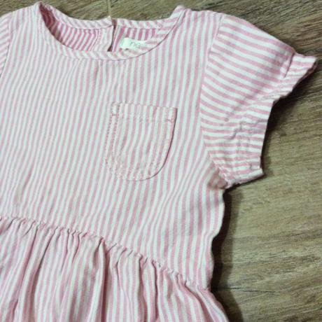 Bavlněné šaty s proužkem next, next,104