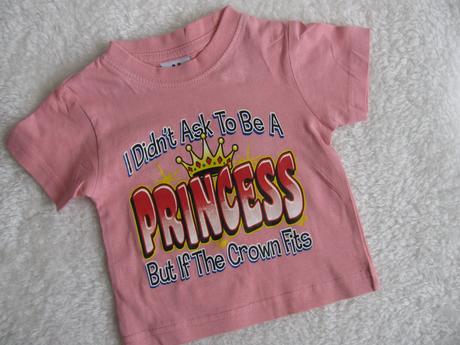 Bavlněné tričko pro malou princeznu, 68