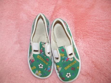 Dětské papuče s fotbalovým motivem, 25