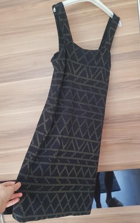 Elastické minišaty, h&m,s