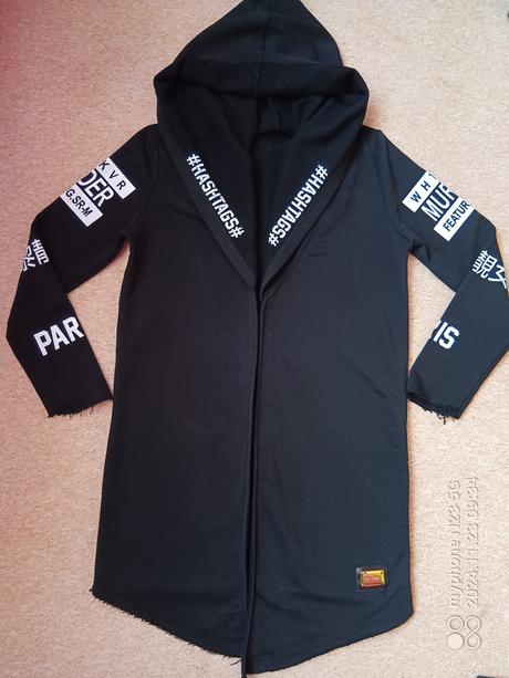 Cardigan s kapucí zn."by dimli", 