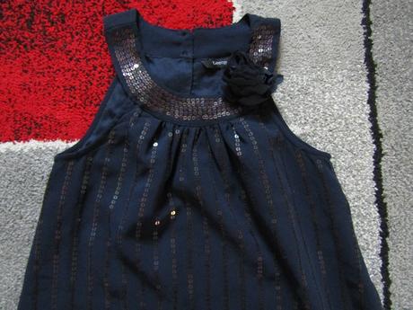 Lehké  slavnostní šaty zn.george vel.122/128, george,122