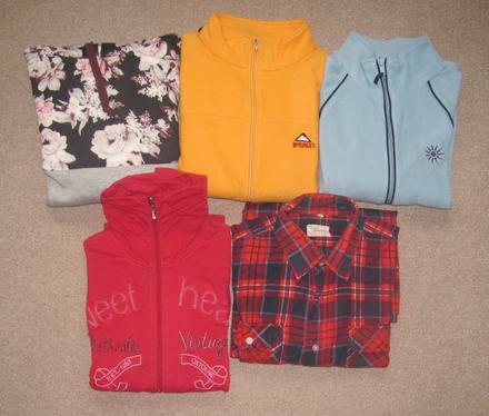 Mikiny / flanelová košile, l