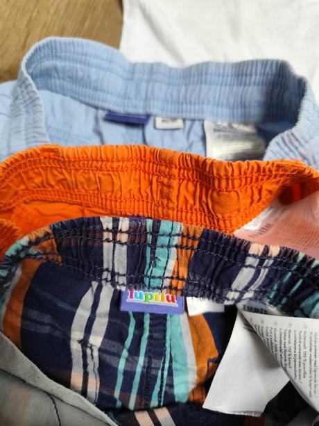 Tričko + kraťasy vel. 110/116, 104–116