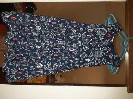 Krásné šatičky, šaty s domečky a kytičkami, rocha.little.rocha,110